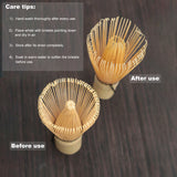 ZENRC Traditional Matcha Tea Whisk (Gold/Skinny)