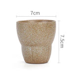 Handmade Rough Ceramic Coffee Mug 6oz 170ml