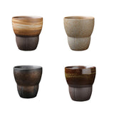 Handmade Rough Ceramic Coffee Mug 6oz 170ml