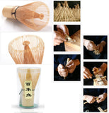 ZENRC Traditional Matcha Tea Whisk (Gold/Skinny)