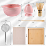 ZENRC Ceremony Pink Matcha Set of 7