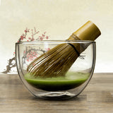 ZENRC Double Wall Glass Matcha Bowl 540 ml 18.5 oz