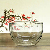 ZENRC Double Wall Glass Matcha Bowl 540 ml 18.5 oz