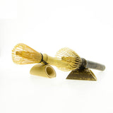 Long Bamboo Matcha Whisk (Golden/Skinny)