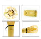 Long Bamboo Matcha Whisk (Golden/Skinny)