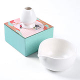 ZENRC Matcha Bowl Set with Whisk Holder (Black)