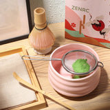 ZENRC Ceremonial Matcha Preparation Kit of 6 (Light Green)