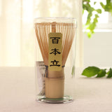 100Pcs Eco-friendly 100 Prong Bamboo Matcha Whisk